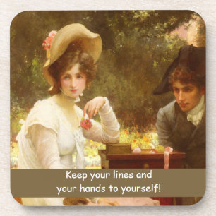 Funny Vintage Drink Coasters