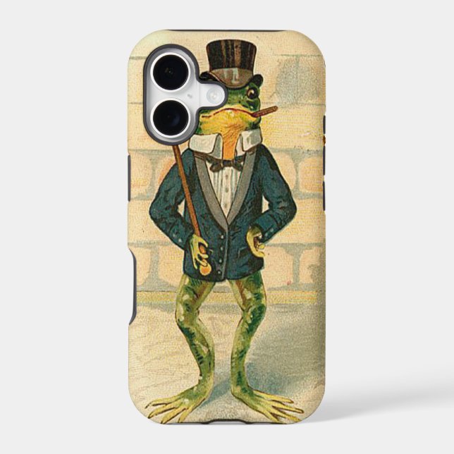 Funny Vintage Frog (Back)