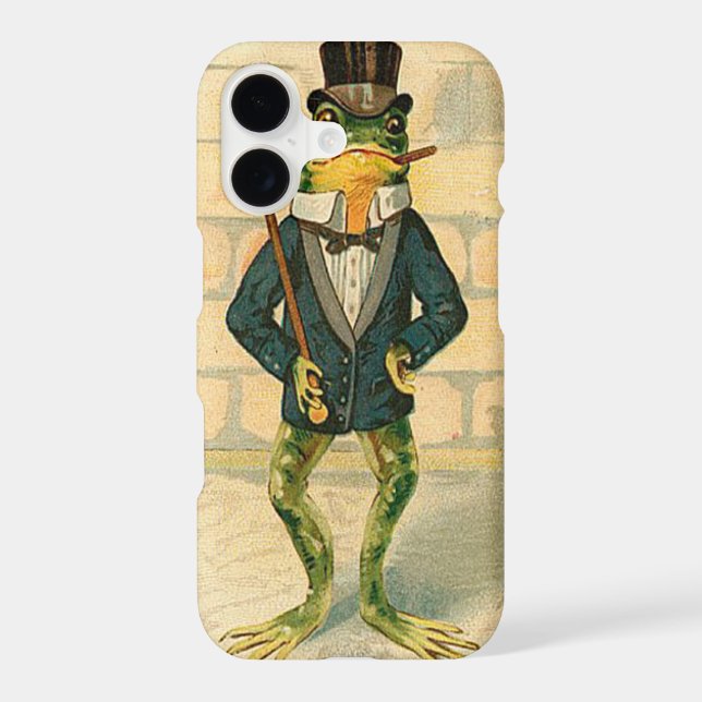 Funny Vintage Frog (Back)
