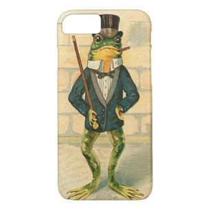 Funny Vintage Frog Case-Mate iPhone Case