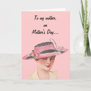 Funny Vintage Happy Mother's Day Card