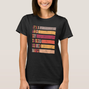 Funny Vintage It's A Good Day To Read - Banned Boo T-Shirt