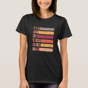 Funny Vintage It's A Good Day To Read - Banned Boo T-Shirt