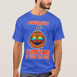 Funny Vintage Kids Coolest Pumpkin In The Patch Ha T-Shirt