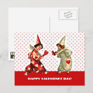 Funny Vintage Kids Valentine's Day Postcards