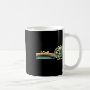 Funny Vintage Retro Summer Vacation Hawaii Kauai B Coffee Mug
