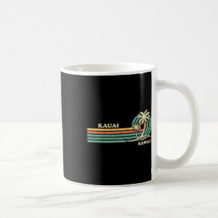 Funny Vintage Retro Summer Vacation Hawaii Kauai B Coffee Mug