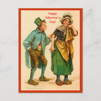 Funny Vintage Valentine cpy 1906 Frances Brundage  Postcard