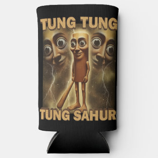 Funny Viral-Style Cartoon | Meme Aesthetic Art Seltzer Can Cooler