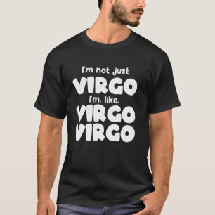 Funny Virgo Birthday Star Zodiac Sign Bday Astrolo T-Shirt