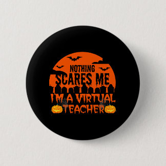 Funny Virtual Teacher 6 Cm Round Badge