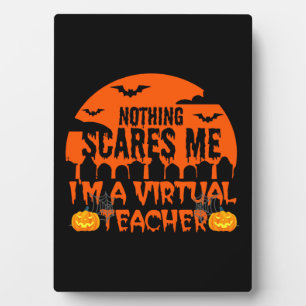 Funny Virtual Teacher Plaque