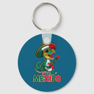 Funny viva mexico kids cinco de mayo dance mexican key ring