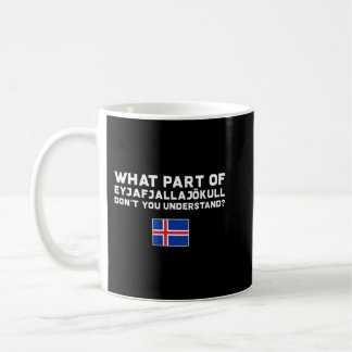 Funny Volcano Iceland Coffee Mug