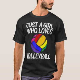 Funny Volleyball For Girls Women Volleyball Sport  T-Shirt