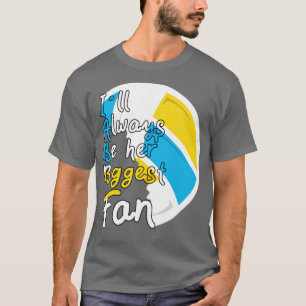 Funny Volleyball For Women Mum Dad Coach Volleybal T-Shirt
