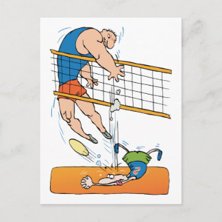 Funny Volleyball Gift Postcard