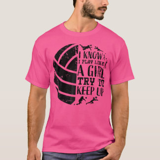 Funny Volleyball n Girls Women Sayings Youth T-Shirt