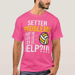 Funny Volleyball Pun For Volleyball Player Volleyb T-Shirt