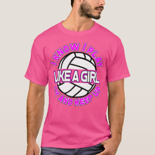 Funny 	 Volleyball Shirt For Girls And Women