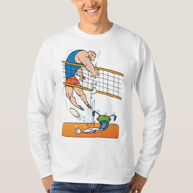 Funny Volleyball T-Shirt (Front)