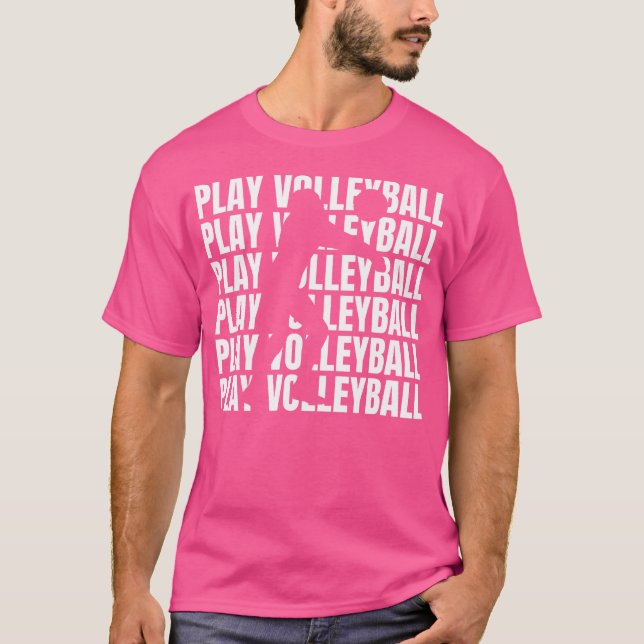 Funny Volleyball T-Shirt (Front)