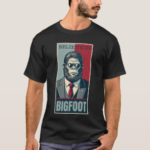 Funny Vote Bigfoot Sasquatch For 2024 Election T-Shirt