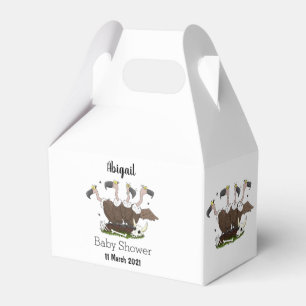 Funny vultures humour cartoon favour box