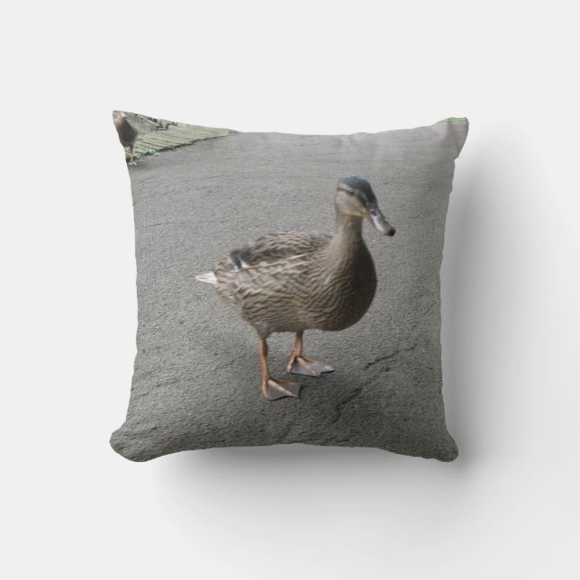 Funny Waddling Duck Pillow (Front)