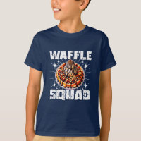 funny waffle squad design for fans