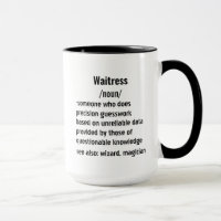 funny Waitress Definition gifts for men women