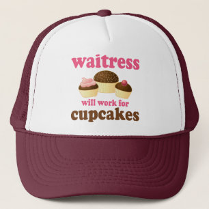 Funny Waitress Trucker Hat
