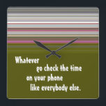 Funny Wall Clock<br><div class="desc">Funny Wall Clock</div>