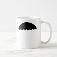 Funny Waltus Style Black Moustache Mugs