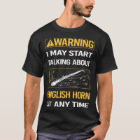 Funny Warning English Horn Cor Anglais