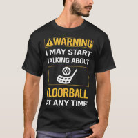 Funny Warning Floorball