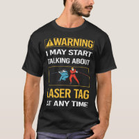 Funny Warning Laser Tag