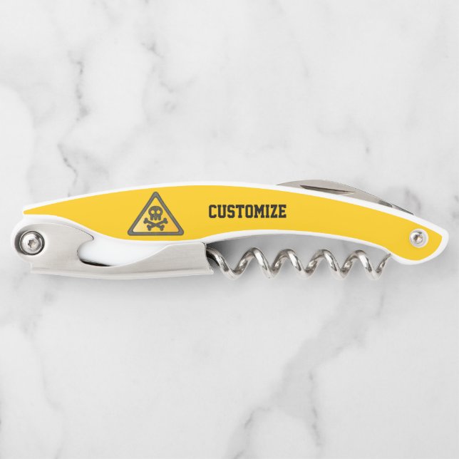 Funny Warning SignThunder_Cove Corkscrew (Front)