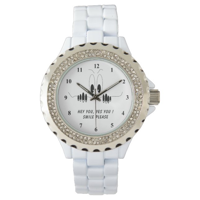 Funny Watch Curiosity Eyes - Smile (Front)