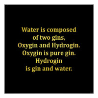 Funny Water and Gin Joke