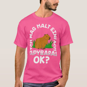 Funny Water Pig Saying Capybara T-Shirt