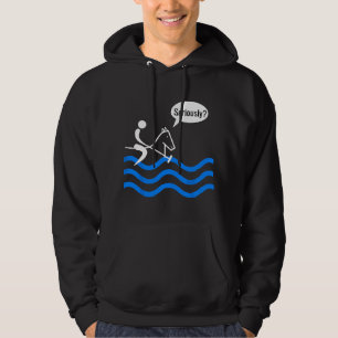Funny Water polo Horse playing water polo