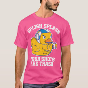 Funny Water Polo Rubber Duck Splish Splash Water P