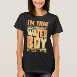 Funny Waterboy Football Team Manager Hydration Spe T-Shirt