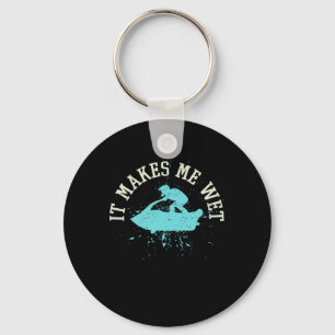 Funny Watercraft Rider I Funny Jet Skiing Key Ring