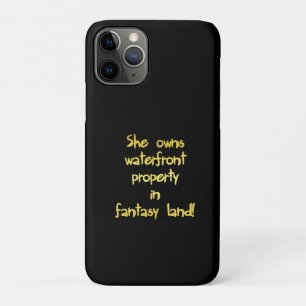 Funny Waterfront Property Joke Case-Mate iPhone Case