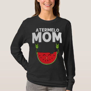 Funny Watermelon Designs For Mum Women Summer Frui T-Shirt