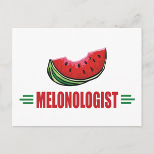 Funny Watermelon Postcard