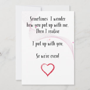 Funny Wedding Anniversary Card - Birthday Cards
