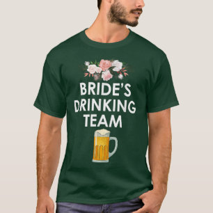 Funny Wedding Bachelor Party Grooms Drinking Team7 T-Shirt